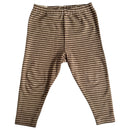 Organic Baby Legging Brown Stripes (86)