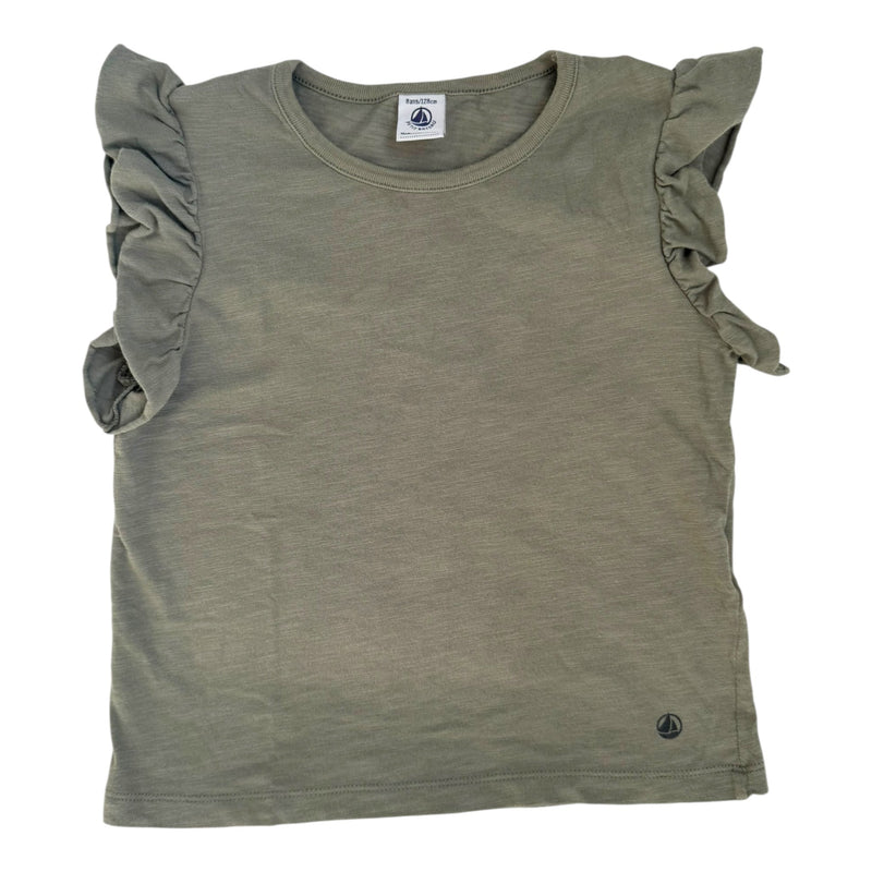 Prelove Secondhand Mädchen Shirt Petit Bateau Größe 128