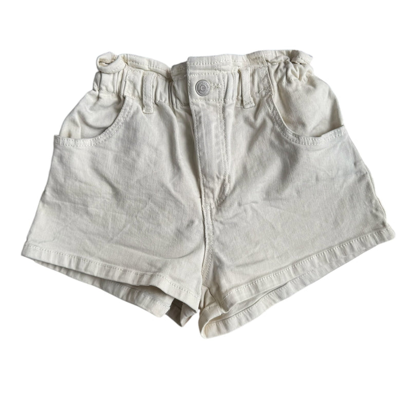 Prelove Denim Paperbag Short Creme (116)