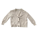 Grobstrick Cardigan Creme (116/122)