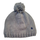 Strickmütze Pompom Grau (55cm)