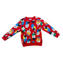 Sweatshirt Melt Red (116/122)
