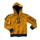 Fleece Hoodie Mustard (140)