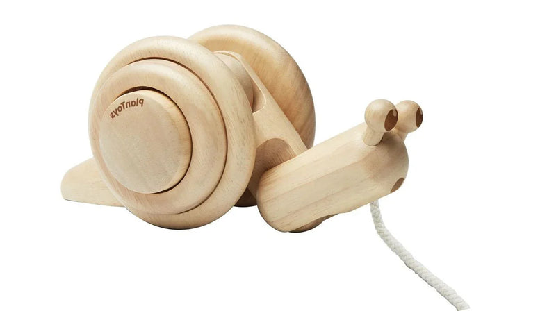 Pull-along toy - snail