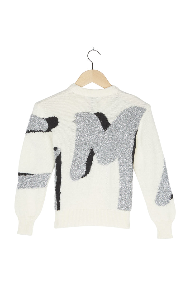 MSGM Pullover Strickpullover Glitzer