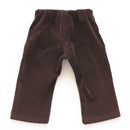 kronjuwel braune Cordhose im Matrosenstil Gr 80/86 Upcycling