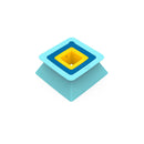 Quut Sandspielzeug Pira blau/gelb