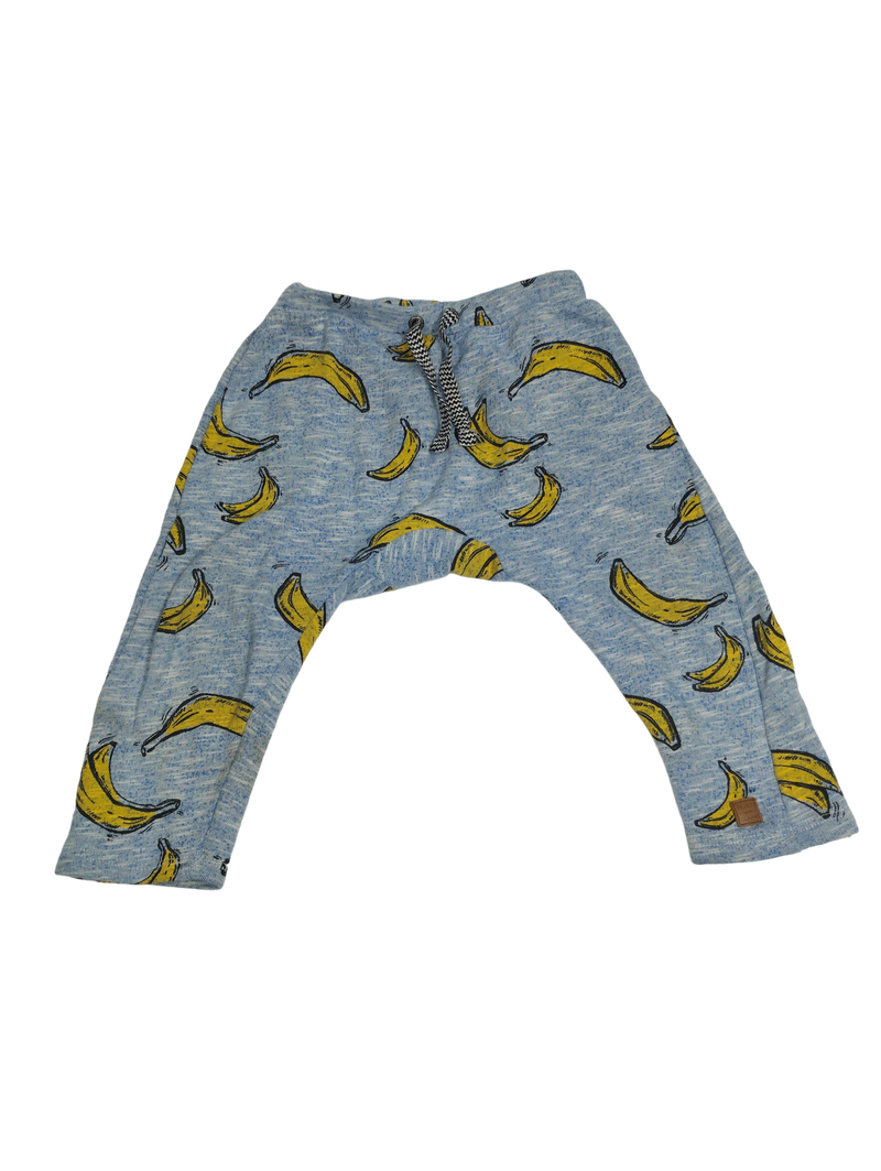 Hust &amp; Claire fabric trousers with banana pattern 92 | 2yrs