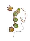 Unbekannt Holzspielzeug mit 2 Blumen aus Holz