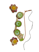 Unbekannt Holzspielzeug mit 2 Blumen aus Holz
