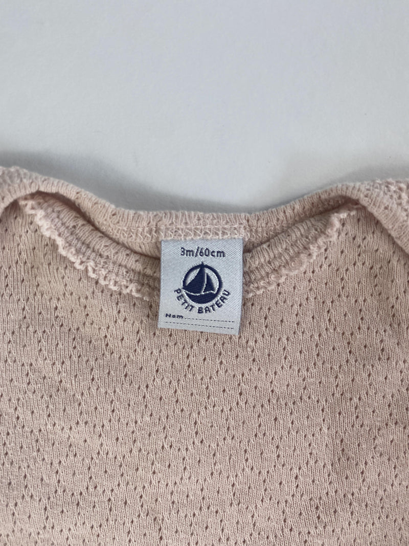 Petit Bateau long sleeve body set 56 | 01m