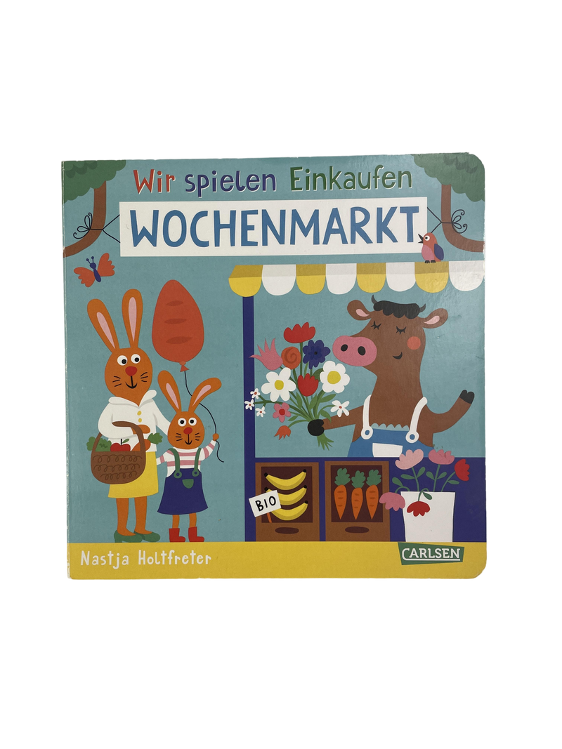 Kinderbücher Bücher Spielen & Lernen Kinderbuch Wochenmarkt Front Image Second Hand