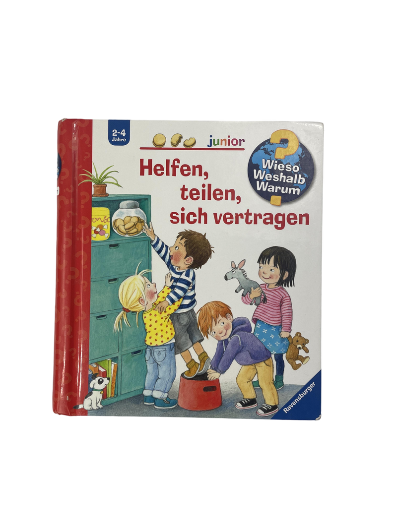 Kinderbücher Bücher Spielen & Lernen Kinderbuch Helfen, teilen, sich vertragen Front Image Second Hand