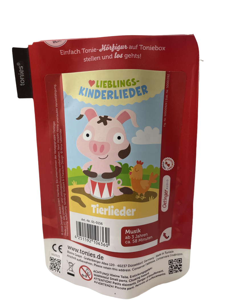 Tonies Spielen & Lernen Tonie Figur Tierlieder Schwein New Misc Image 1 Second Hand