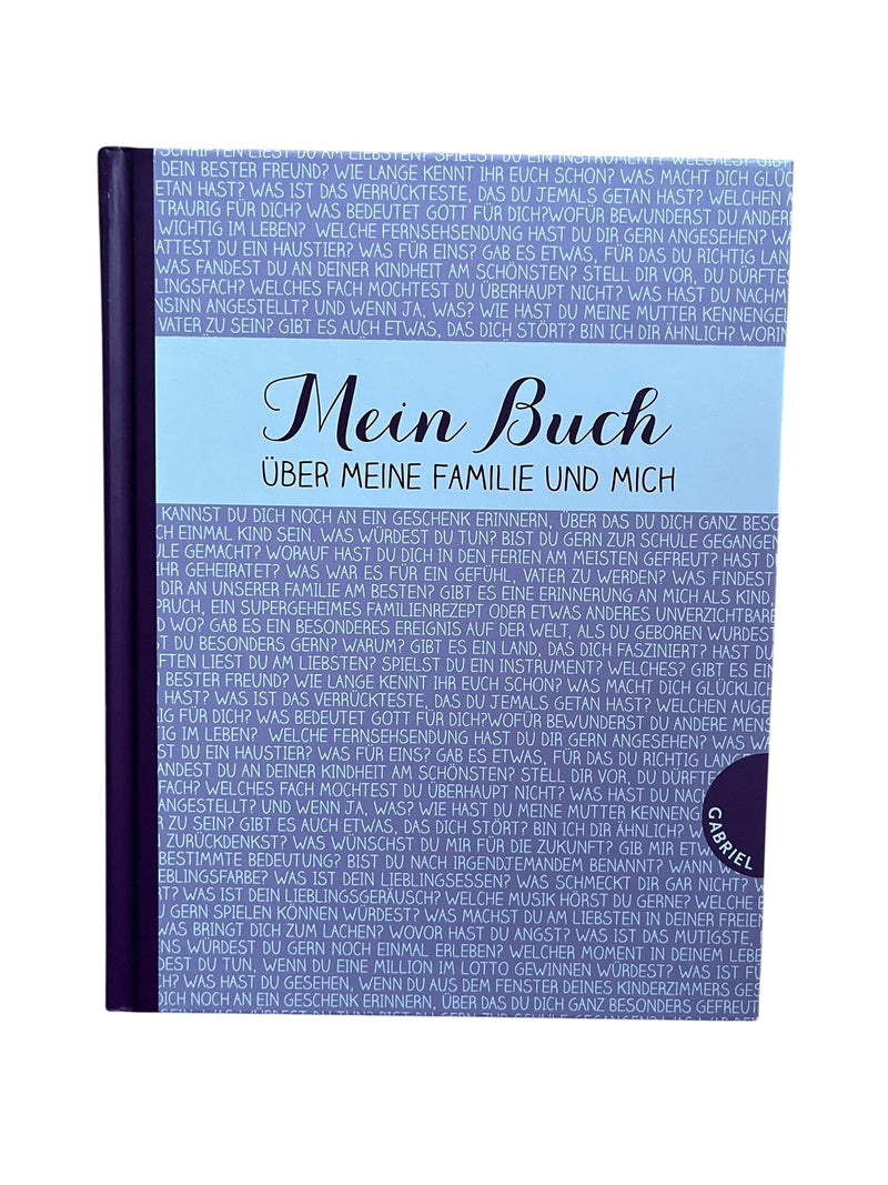 Elternbücher Elternbücher Schwangerschaft & Stillen Mein Buch über meine Familie und mich Gabriel Front Image Second Hand