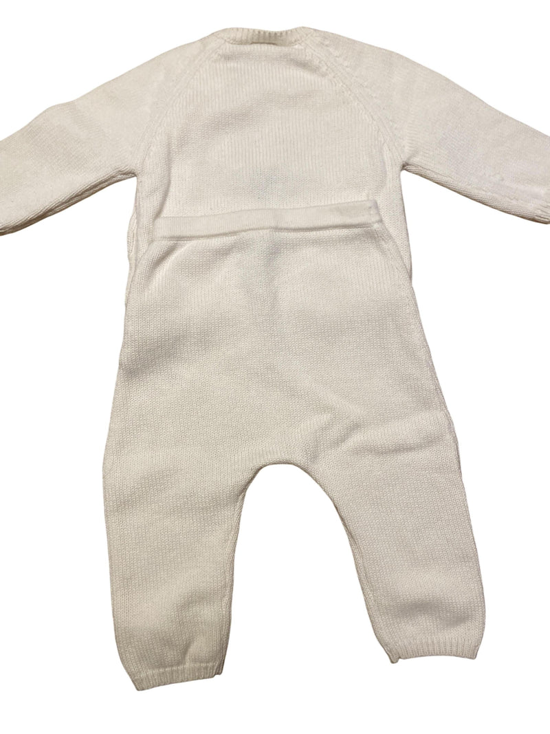 Jogginghosen Hosen & Jeans Kleidung Set Hose und Pullover Wolle Petit Bateau Rear Image Second Hand