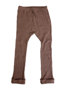 Leggings Hosen & Jeans Kleidung Leggins altrosa gerippt 1 + in the Family Front Image Second Hand