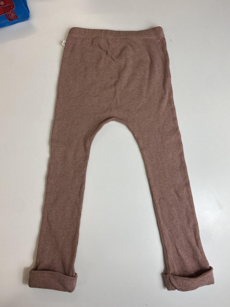 Leggings Hosen & Jeans Kleidung Leggins altrosa gerippt 1 + in the Family Label Image Second Hand
