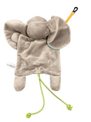 Knisterspielzeug & Knistertücher Babyspielzeuge Spielen & Lernen Knisterelefant Nicotoy Rear Image Second Hand