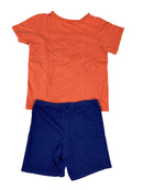 Schlafanzüge zweiteilig Schlafanzüge Kleidung Kurzarm Pyjama Schiesser Rear Image Second Hand