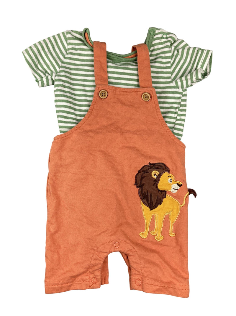 Alana Set aus T-Shirt und Latzshorts 68 | 06m