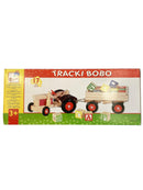Bino GmbH Tracki Bobo – Traktor mit Anhänger