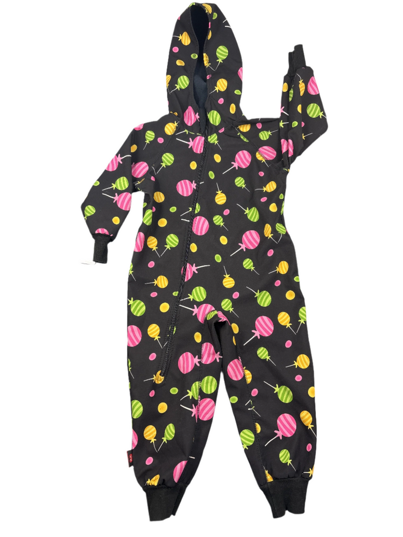 iELM Waterproof Softshell Overall Comfy Lollipops Jumpsuit 104 | 4yrs