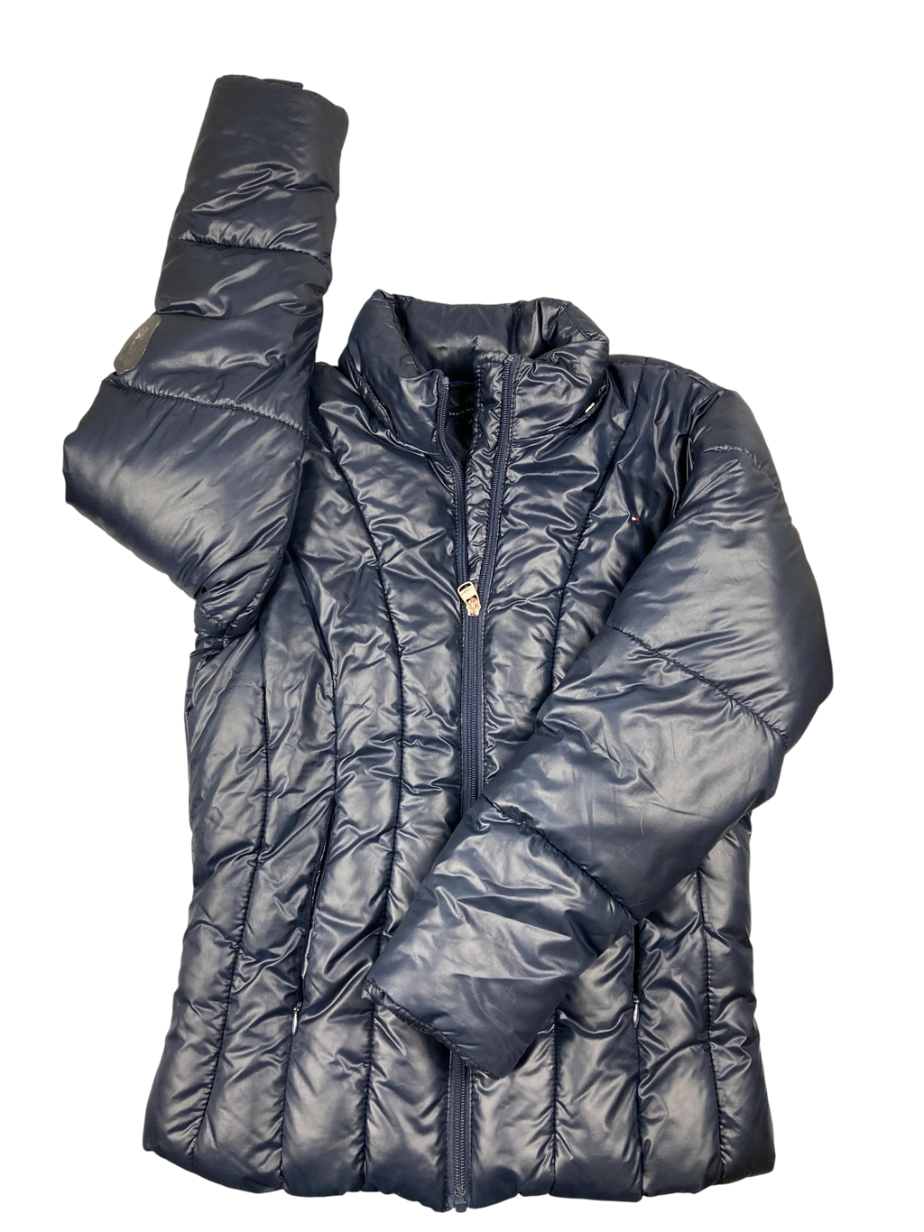 Metallic Jacket Tommy Hilfiger Jacke Silber Fur Hilfiger Jacke 152 Jetzt Second Hand Tommy Hilfiger