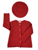 Strickjacken Strickpullover & Strickjacken Kleidung Strickjacke + Mütze Jacadi Front Image Second Hand