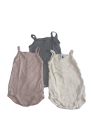 Petit Bateau 3er Set trägerlose Bodies 62 | 03m