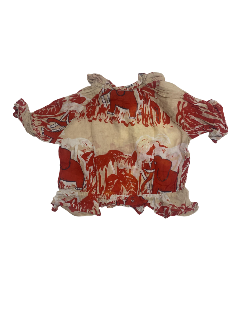 Blusen Hemden & Blusen Kleidung Bluse Mini Rodini Rear Image Second Hand