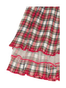 MonnaLisa Rock Kariert Rüschen