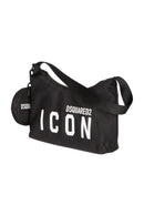 Dsquared2 Icon Logo Schultertasche One Size Schwarz