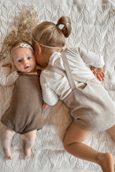 Knit Romper | Chocolate