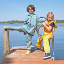 Finkid PUUSKIAINEN – Zip in Outdoorjacke trellis/navy 80/90