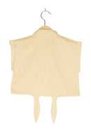 Michael Kors Hemd Bluse Croptop mit Schleife