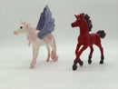 Schleich Bundle Einhorn Set Figuren mit Flügeln & bunten Mähnen