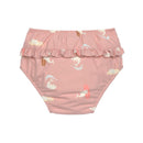 LÄSSIG Schwimmwindel Baby - Delfin, rosa
