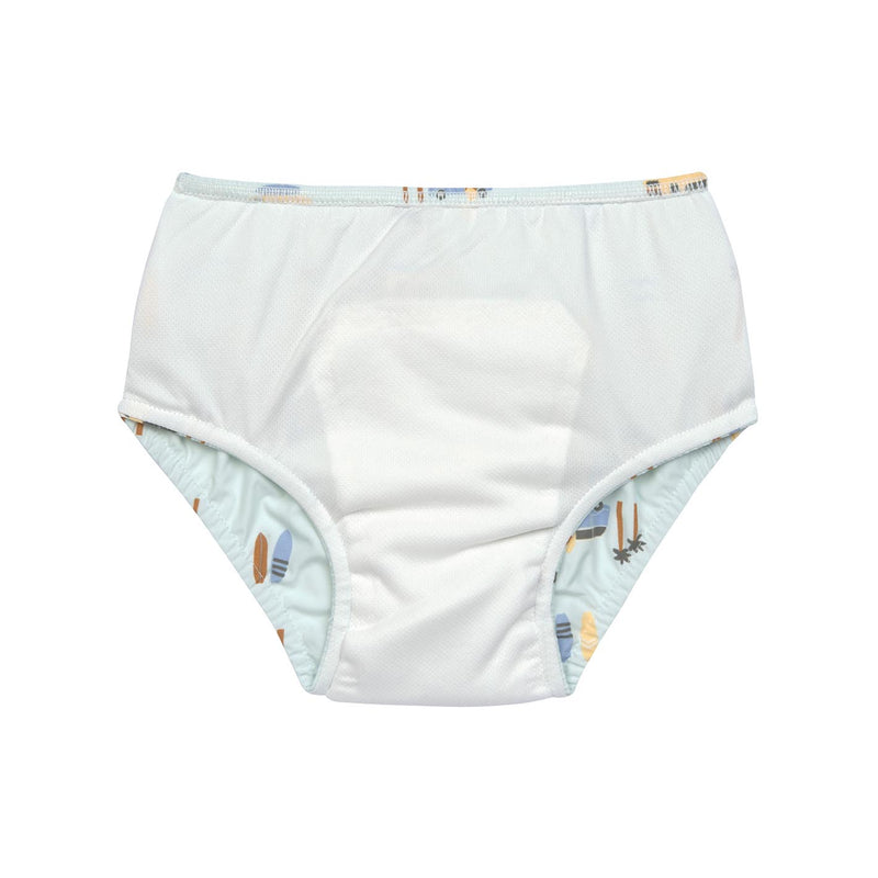 LÄSSIG Schwimmwindel Baby - Camper, mint