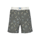 UV Badehose Baby (mit Windel) - Palmen, oliv