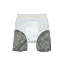 UV Badehose Baby (mit Windel) - Palmen, oliv