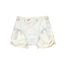 LÄSSIG Badehose Kinder - Surfbrett, weiß