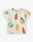 CAMISETA DE BEBÉ GELATOS 80