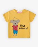 CAMISETA DE BEBE KOALA STAY GROOVY!