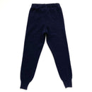 kronjuwel Wollhose / Leggings Größe 104/110 dunkelblau Upcycling