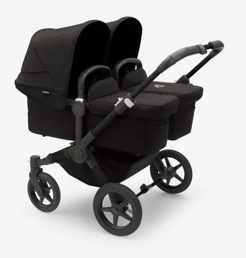 Bugaboo - Donkey 5 Geschwisterwagen (2xSportsitze / 2xBabywanne) - Schwarz - wie neu