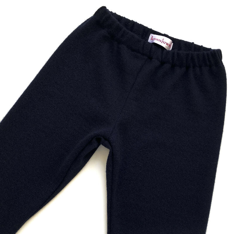 kronjuwel Wollhose 92/98 dunkelblau 100% Merinowolle Upcycling