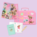 STUDIO PETS – KOFFERSET FÜR 23 CM KUSCHELTIERE (4 FARBEN)