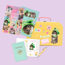 STUDIO PETS – KOFFERSET FÜR 23 CM KUSCHELTIERE (4 FARBEN)