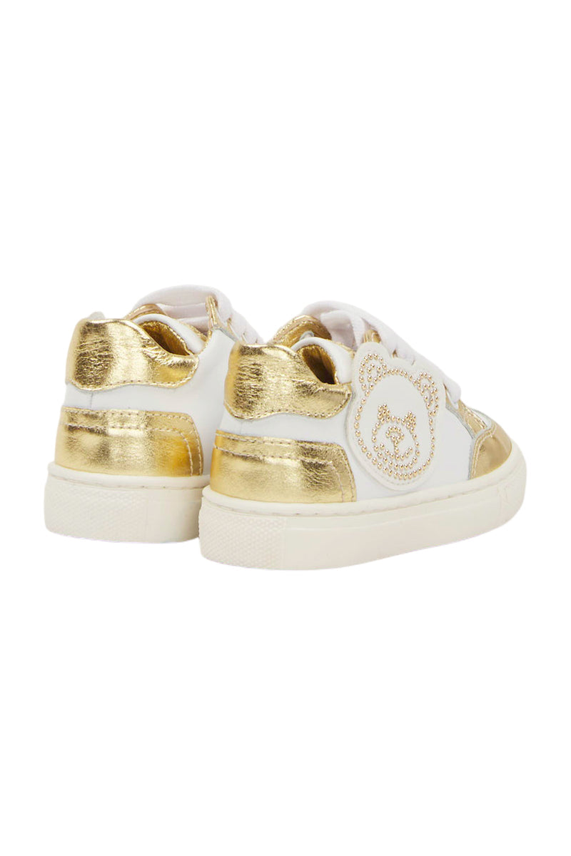 Moschino Bären-Sneaker mit Strass Mädchen Schuhe Kinder